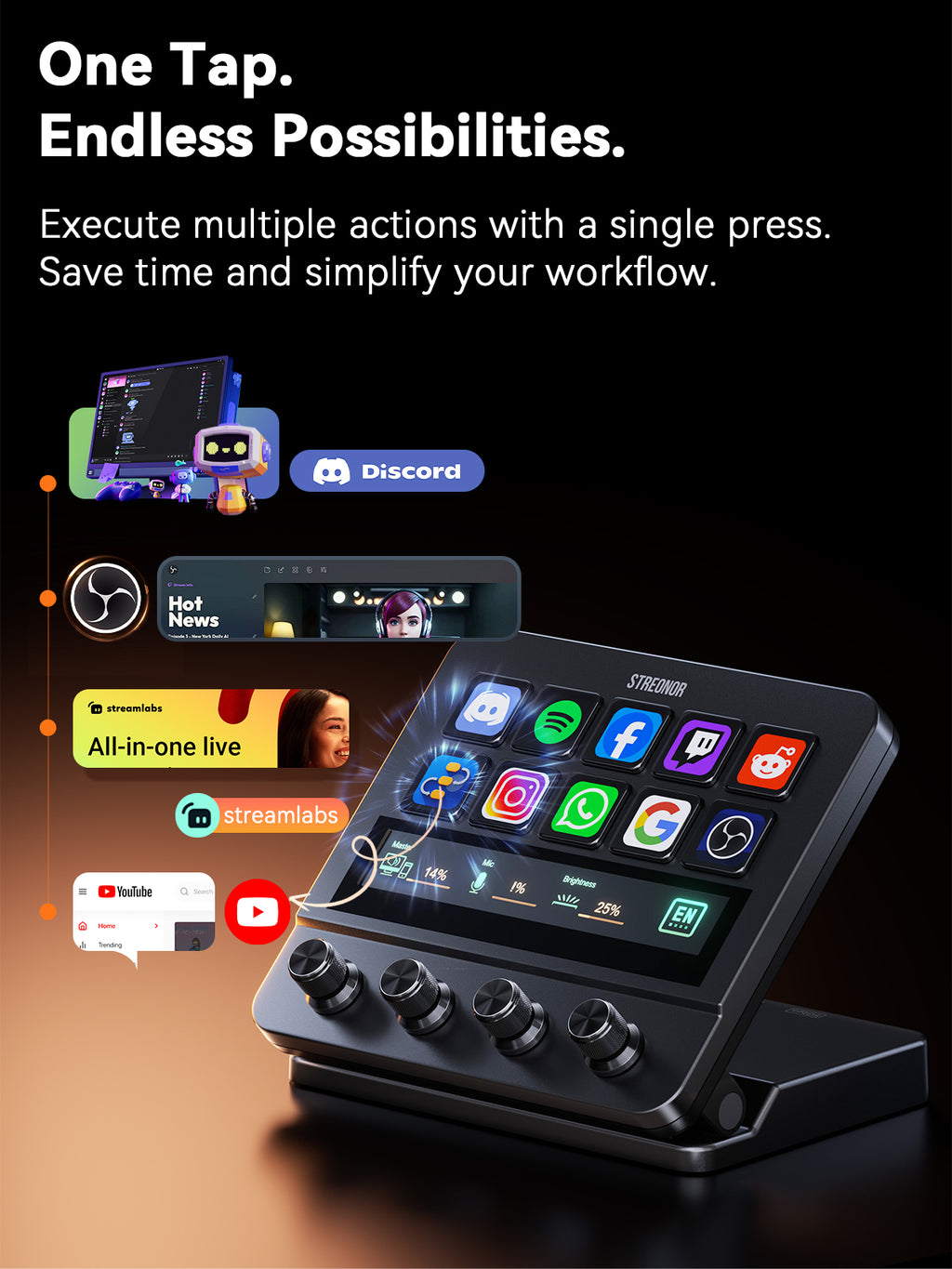Streonor Stream Controller S10 Black