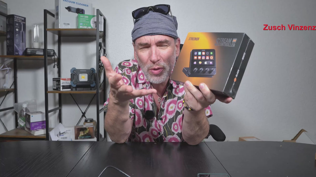 Unboxing und Test des S10 Stream Controller Decks